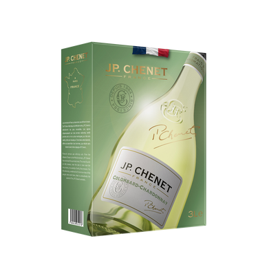 Vin blanc Chardonnay blanc Colombard Jp Chenet original bag in box - Fontaine à vin 3L