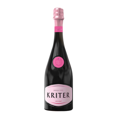 Vin mousseux rosé KRITER, 75cl