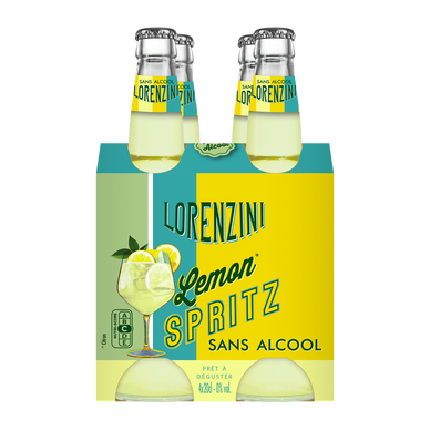 Mocktail sans alcool Lemon Spritz Lorenzini U 4x20cl