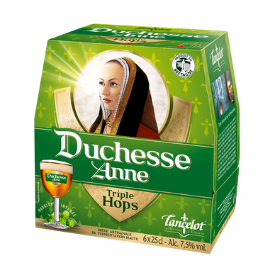 Bière blonde DUCHESSE ANNE triple Hops 7,5° ,6 bouteilles de 25cl
