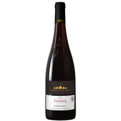 Vin rouge AOP Saumur Secrets De chai, 75cl