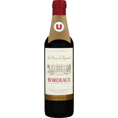 Vin rouge Bordeaux AOP Chevalier Landerac, 1/2 Bouteille 37,5cl