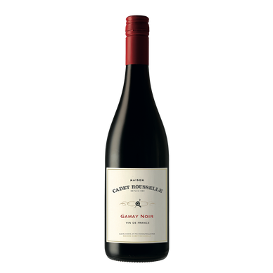 Vin rouge de France Gamay Cadet Rousselle, 75cl