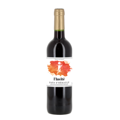 Vin Rouge Invité IGP Herault rouge PPX 75cl