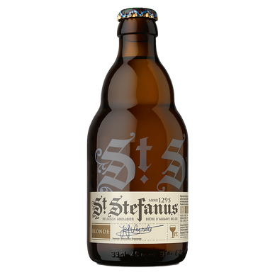 Bière blonde d''Abbaye ST STEFANUS  7° - Bouteille 33cl
