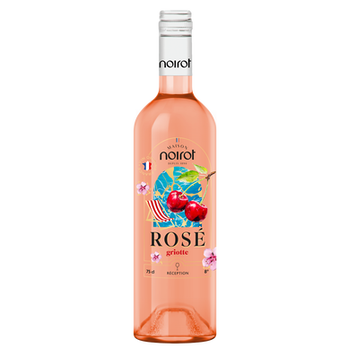 Boisson à base de vin rosé, Noirot rosé griotte - 75cl