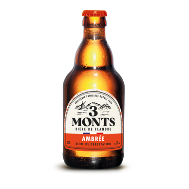 Bière ambrée 3 MONTS 7,5° 33cl