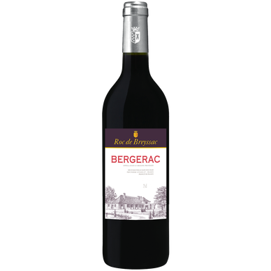 Vin rouge AOP Bergerac Roc de Breyssac 75cl
