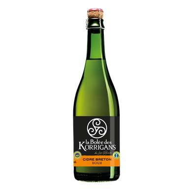 Cidre doux Bolée des Korrigans 2,5° 75cL