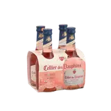 Vin rosé IGP prestige méditerranée CELLIER DES DAUPHINS, 4 bouteillesde 25cl