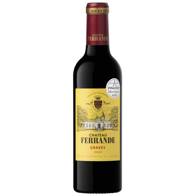 Vin rouge AOP Graves CHATEAU FERRANDE, bouteille de 37,5cl