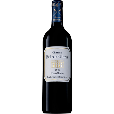 Vin rouge Haut-Médoc Cru Bourgeois AOP rouge Château Bel Air Glori75cl