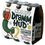Bière blonde cuivrée DRAMM HUD 7,5° - Pack bouteilles 6x25cl