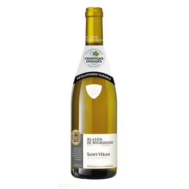 Vin blanc Saint-Véran AOP Blanc Blason de Bourgogne HVE - 75cl