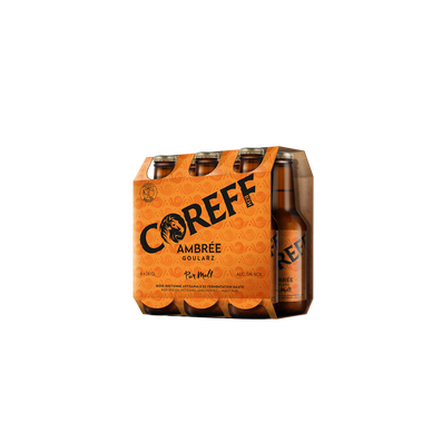 Coffret bière ambrée La COREFF 4,7° 6x25clcl