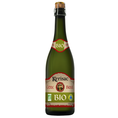 Cidre IGP brut BIO KERISAC, 5°, 75cl