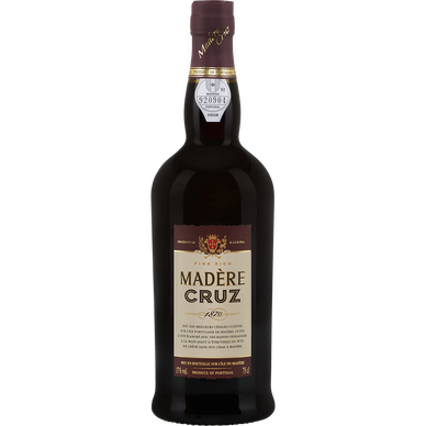 Madère CRUZ, 17°, 75cl