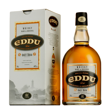 Whisky IGP EDDU Grey Rock Distillerie MENHIRS, 40°, 70cl