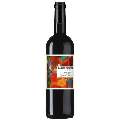 Vin rouge IGP Pays d'Oc Cabernet Sauvignon  75cl