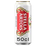 Bière blonde STELLA ARTOIS 5,2° - Canette 50cl
