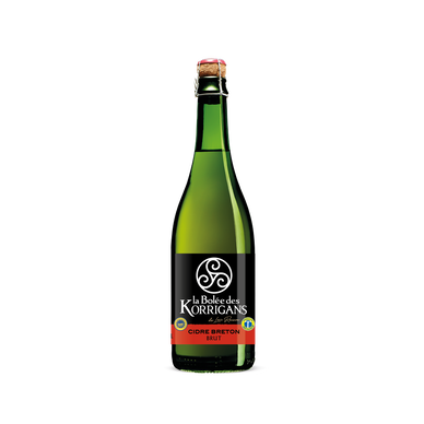 Cidre brut Bolée des Korrigans 5° 75cL