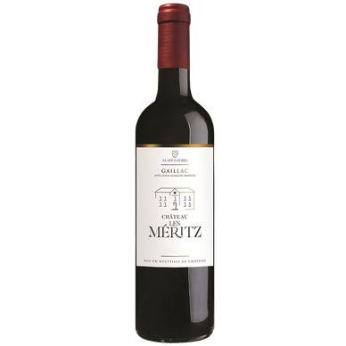 Vin rouge AOP Gaillac "Château les Meritz", bouteille de 75cl
