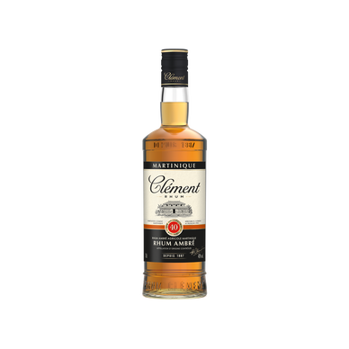 Rhum CLEMENT ambré 40°, 70cl