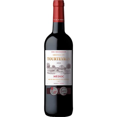 Vin Rouge Médoc AOP rouge château de Tourteyron ble medaille argent Lyon 75cl