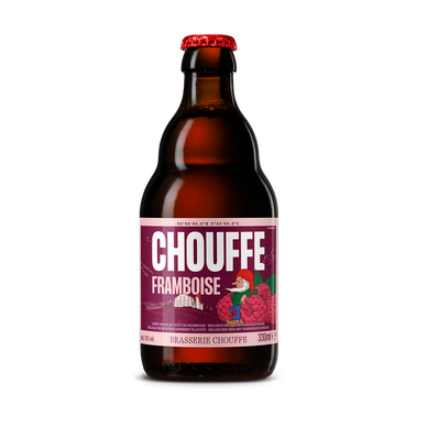 Bière aromatisée à la framboise CHOUFFE 7° - Bouteille 33cl