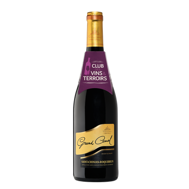 Vin rouge CVT Saint-Chinian AOP Grand Canal HVE3 75cl