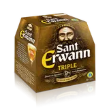 Bière blonde SANT ERWANN triple 9° 6x25cl