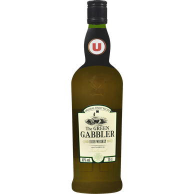 Irish Whiskey The Green Gabbler  40°, 70cl