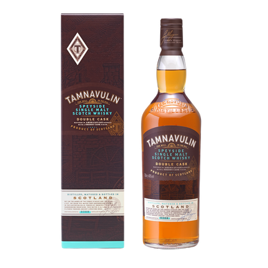 Whisky  of double cask TAMNAVULIN, 40°, bouteille de 70cl