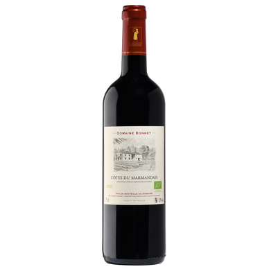 Vin Rouge Côtes Du marmandais AOP rouge Domaine Bonnet bio 75cl