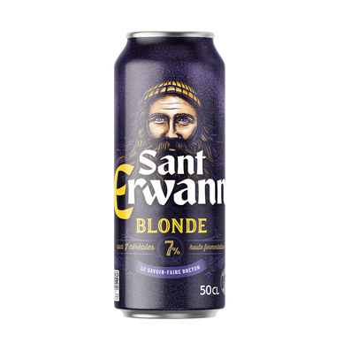 Bière blonde originale Sant Erwann 7° 50cL