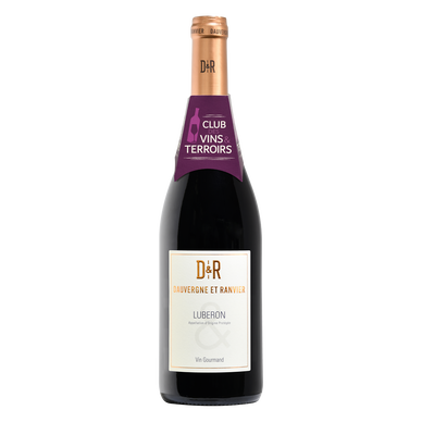 Vin rouge CVT Luberon AOP Dauvergne Ranvier Vin Gourmand HVE3 75cl
