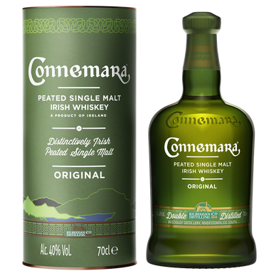 Whiskey Irish Original CONNEMARA, 40°, 70cl + tube