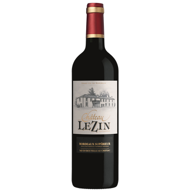 Vin rouge CVT Bordeaux Supérieur AOP Château Lezin 2022 75cl
