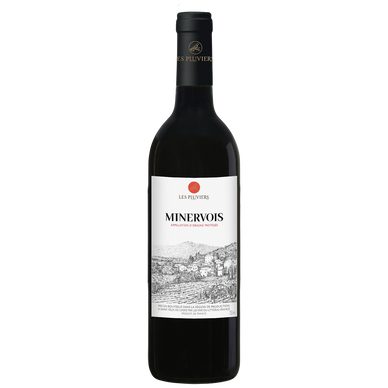 Vin rouge AOP Minervois Les Pluviers  75cl