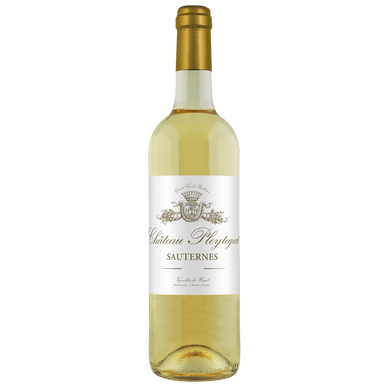 Vin blanc Sauternes AOP blanc moelleux Château Pleytegeat, 75cl