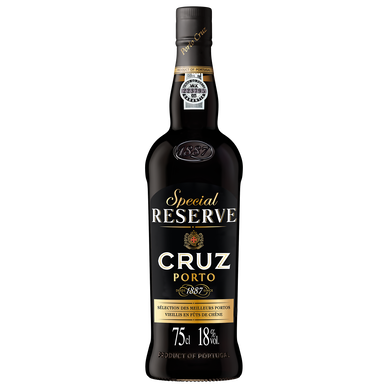 Porto spécial réserve CRUZ, 19°, 75cl
