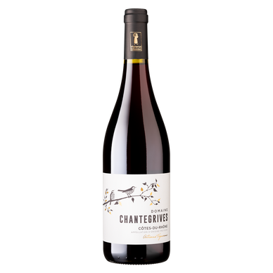 Vin Rouge CVT AOP Côtes du Rhône rouge Domaine de Chantegrives 75CL