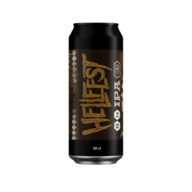 Bière Hellfest IPA 50cl 6.66°
