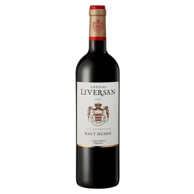 Vin rouge Haut-Médoc AOP Château Liversan 75cL