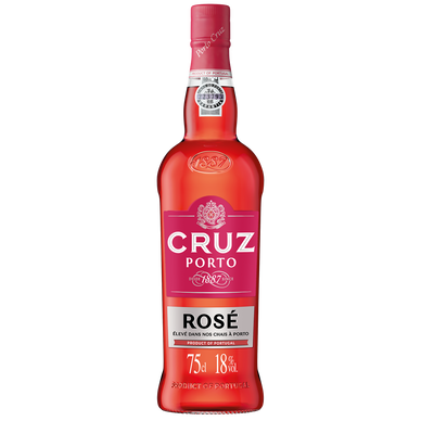 Porto CRUZ rosé, 18°, 75cl