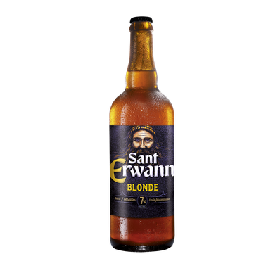 Bière blonde "Originale" Sant Erwann 7° 75cl