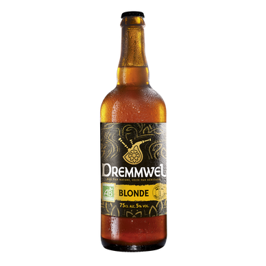Bière blonde Dremmwel bio 5° 75cl consignée