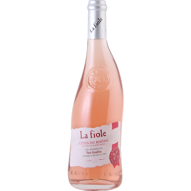 Vin rosé AOP Côtes du Rhône La Fiole, 75cl