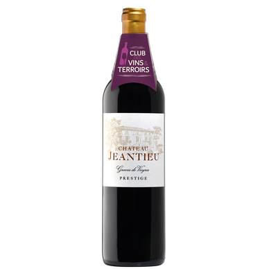 Vin rouge CVT Graves de Vayres AOP Château Jeantieu Prestige 2019 HVE375cl