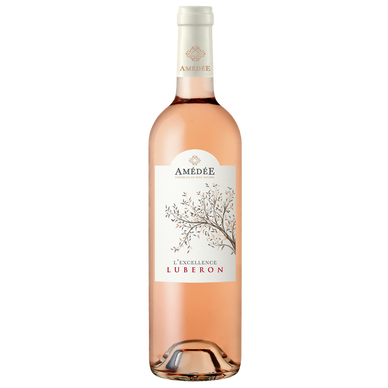 Vin rosé AOP Côtes du Lubéron L'Excellence D'Amédée, 75cl